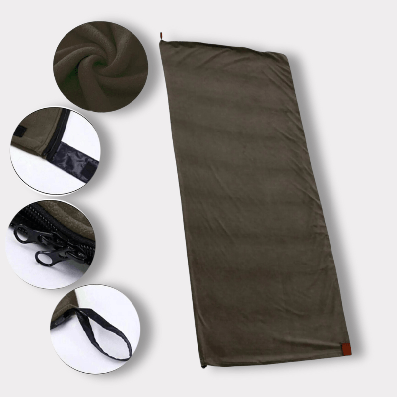 Drap de Sac de Couchage en Polaire - WarmPro