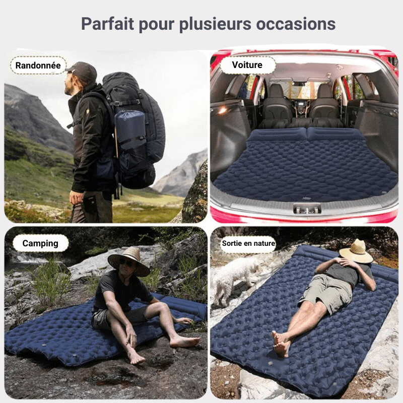 Matelas Gonflable Camping 2 Personnes - CampComfort
