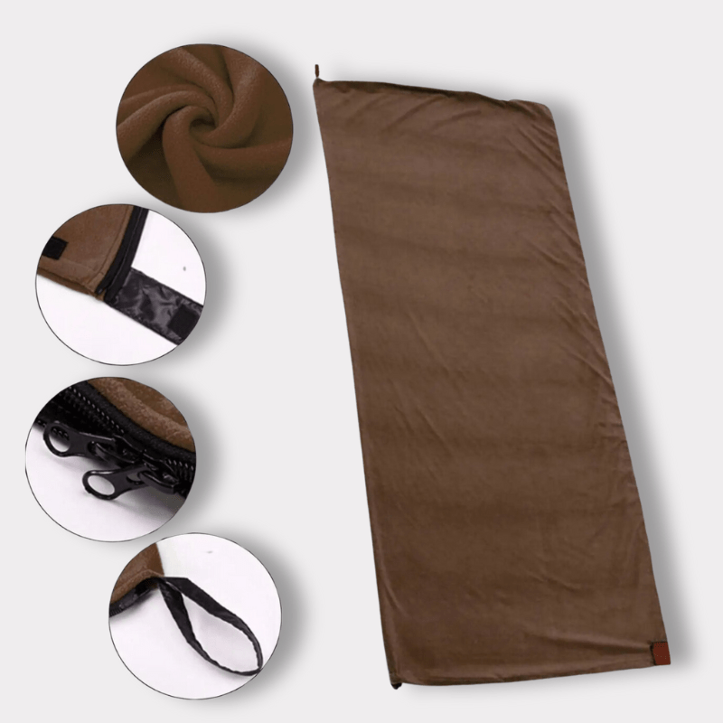 Drap de Sac de Couchage en Polaire - WarmPro