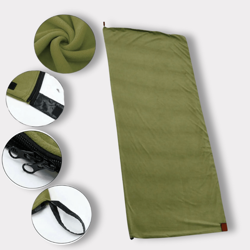 Drap de Sac de Couchage en Polaire - WarmPro