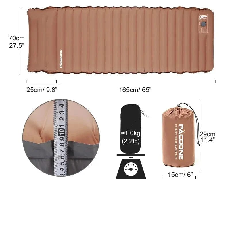 Matelas Autogonflant de Camping - Cozy+