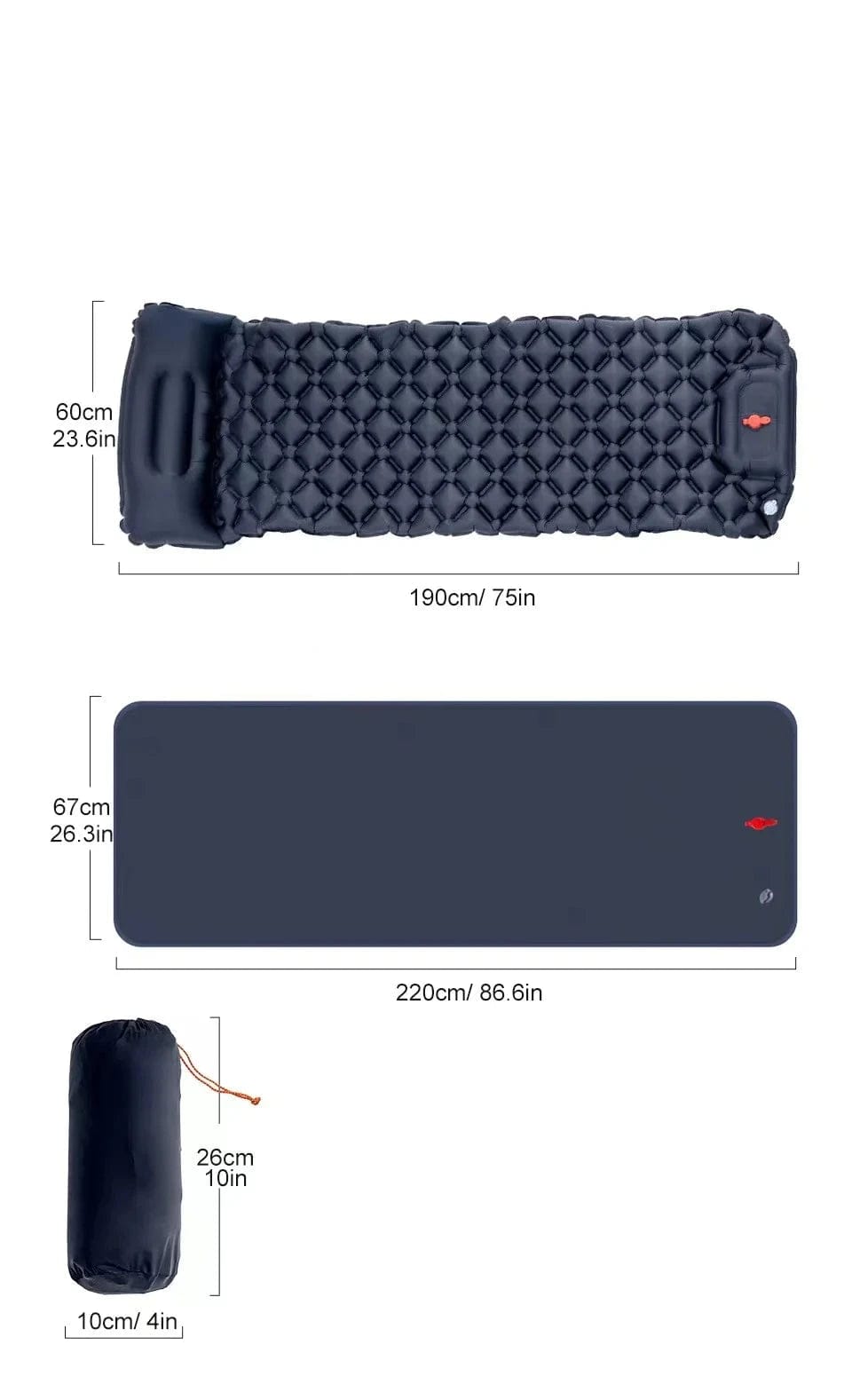 Matelas Camping Léger Confortable - HorizonX